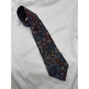CHRISTIAN DIOR MONSIEUR Silk Tie Vintage Classic Multicolor